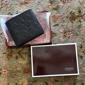 Coach Black Men's Wallet